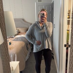 Lucky brand over sized cowl neck top